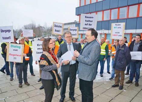 Sauenhalter verlangen Übergangsfristen