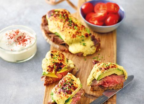 Roastbeef auf Dinkelbrot