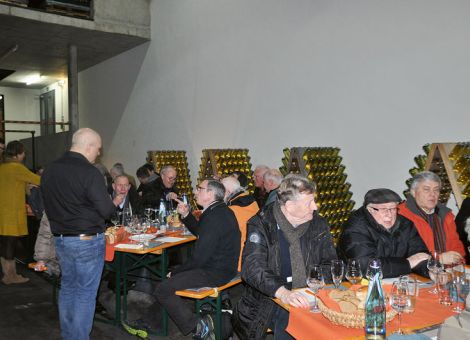 Zu Gast im Kelterhaus – Jungweine vor der Abfüllung