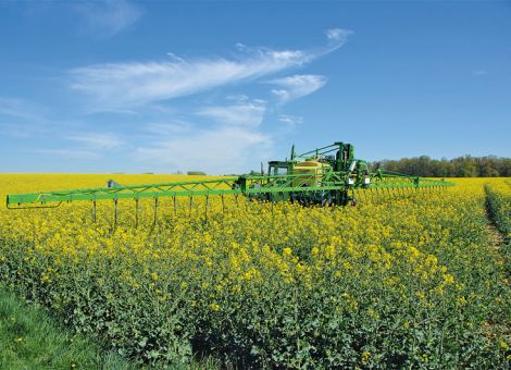 Unterblattspritzungen schützen Pflanzen und Bienen