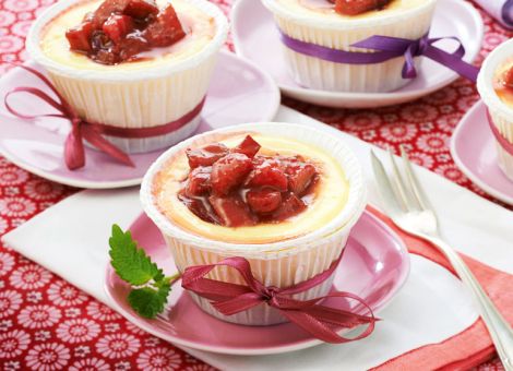 Süße Mini-Cheesecakes