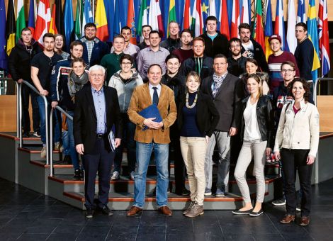 Besuch im Europaparlament in Straßburg