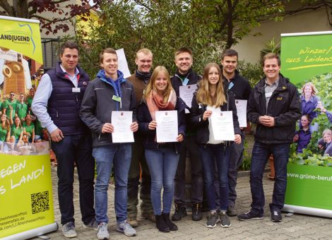 Die besten Nachwuchswinzer fahren zum Bundesentscheid