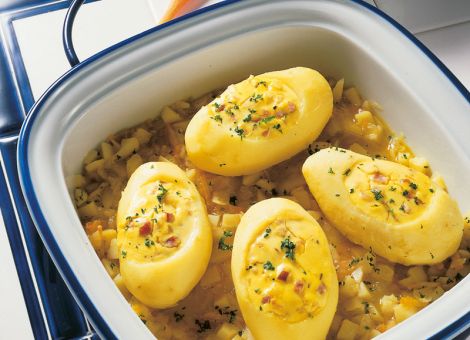 Gefüllte Kartoffeln