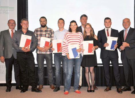 Abschlussfeier der Winzer in Bockenheim 