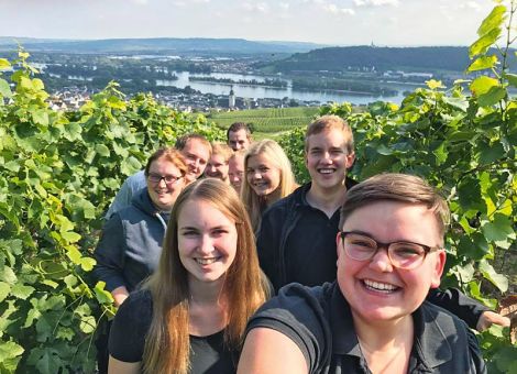 Landesvorstand tagte beim Jungwinzer im Rheingau