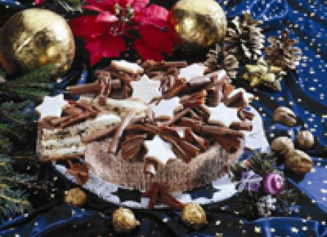 Festliche Adventstorte