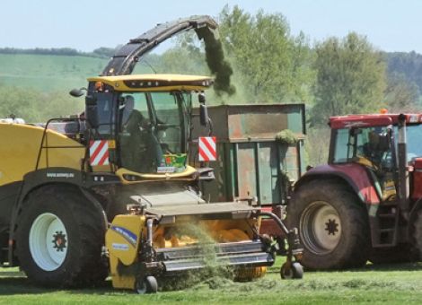 Grassilageergebnisse 2017 – top Qualitäten, wenig Masse