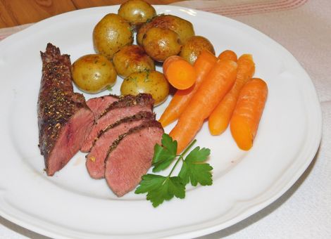 Klassischer Hasenrücken