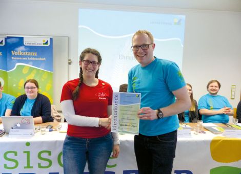 Engagiert für den Volkstanz