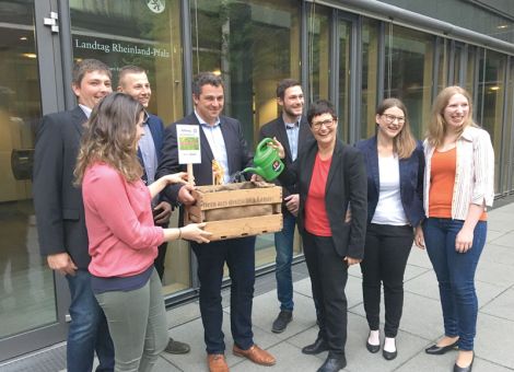 Blühstreifen für das Abgeordnetenhaus