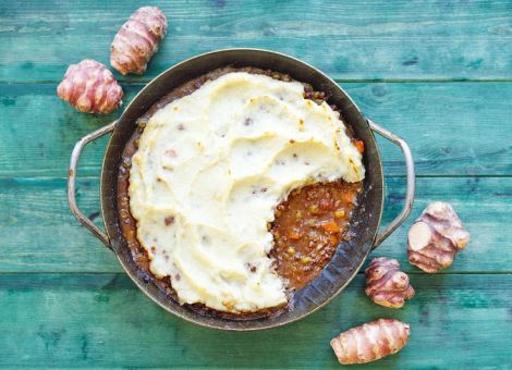 Shepherd&ldquo;s Pie  mit Topinambur-Haube