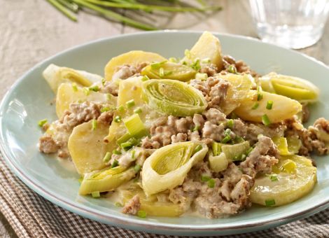 Schnelle  Kartoffel-Hackfleisch-Pfanne
