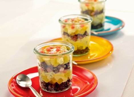 Würziges Handkäs-Tiramisu