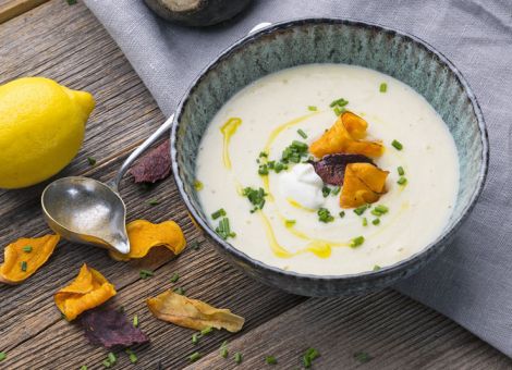 Wohltuende  Winterrettich-Suppe