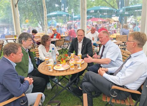 HBV-Spitze im Gespräch mit SPD-Landtagsabgeordneten