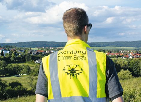 Drohnenflug über Bad Zwestener Heuwiesen – ein Experiment