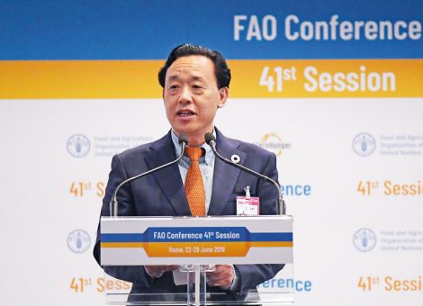 Chinese Qu neuer FAO-Generaldirektor
