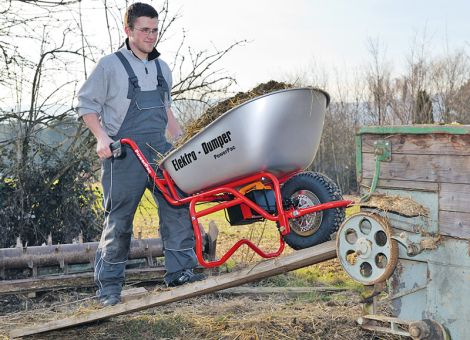 Müheloses transportieren im Hof und Garten