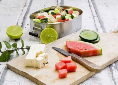 Erfrischender Sommersalat