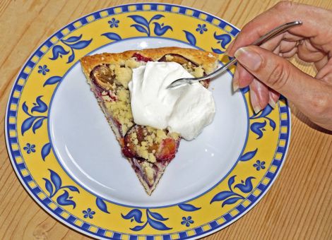 Pflaumen-Streusel-Kuchen mit Hefeteigboden