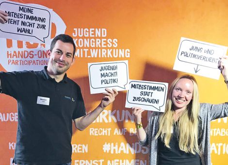 Jugendkongress HOP: „Hands on participation“