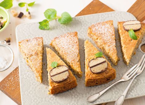 Saftiger Marzipankuchen