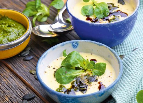 Cremige Pastinakensuppe