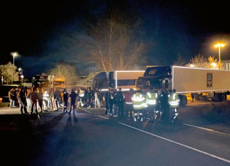 Bauern aktiv gegen Milchpreissenkung im LEH
