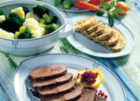 Sauerbraten  in würziger Marinade