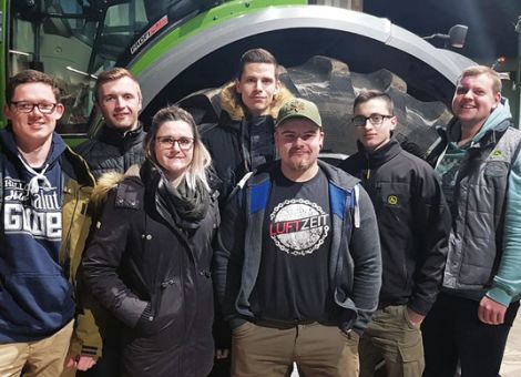 Eine zarte Pflanze wächst
