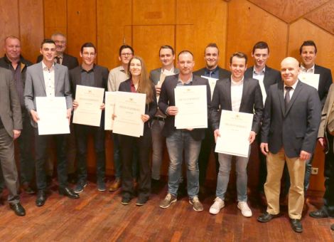 Meisterbriefübergabe in Bruchsal