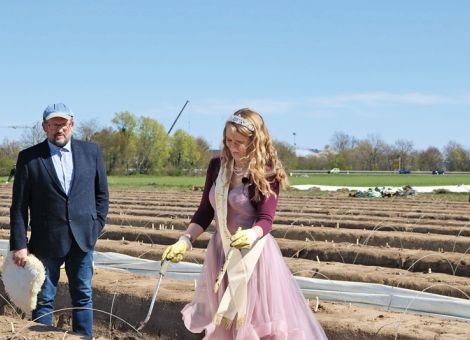 Spargel-Saison-Eröffnung unter erschwerten Umständen