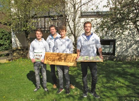 Familie Groh vermarktet Käse im Hofladen und im LEH
