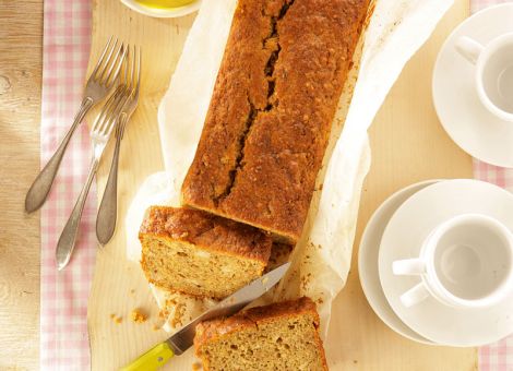 Bananenbrot mit Nüssen