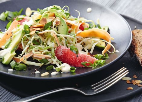 Fruchtiger Spitzkohlsalat