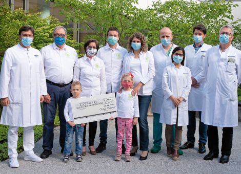 Agrarfamilie Hahn spendet an Uni-Kinderklinik Heidelberg