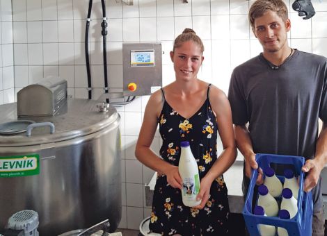 Mit eigener Milch in die Direktvermarktung gestartet