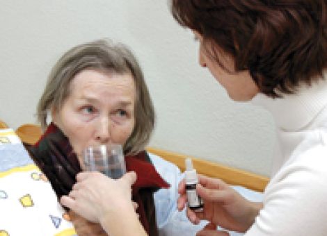 Hoffen auf Hilfe