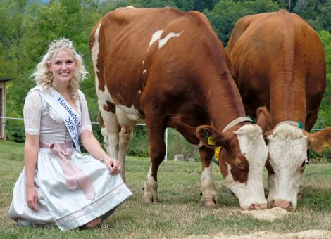 Anne Schmauch zur zwölften Hessischen Milchkönigin gekrönt