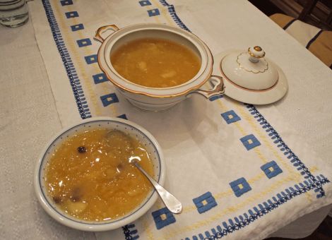 Köstliche Apfelsuppe