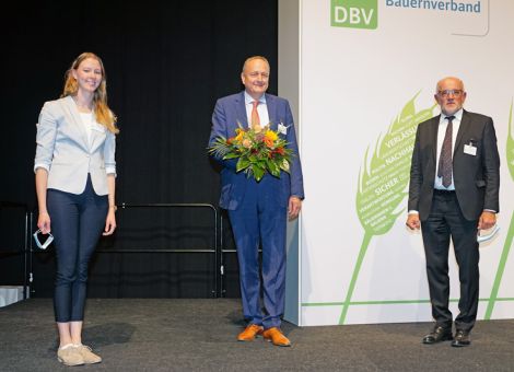 Rukwied als DBV-Präsident wiedergewählt