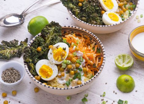 Winter-Bowl  mit Knusper-Grünkohl