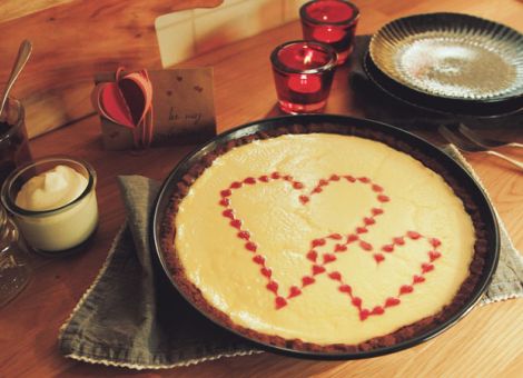 Cremiger Cheesecake  im amerikanischen Stil