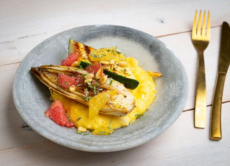 Gegrillter Chicorée