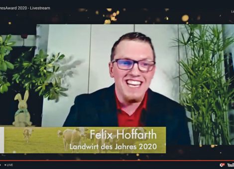 Felix Hoffarth aus Lohra ist Landwirt des Jahres 2020