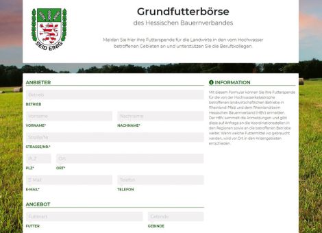 HBV-Grundfutterbörse geht an den Start