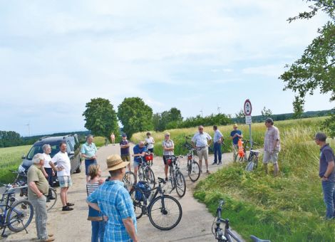 Radtour im EFA-Projektgebiet