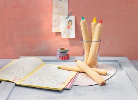 Essbare  „Buntstifte“