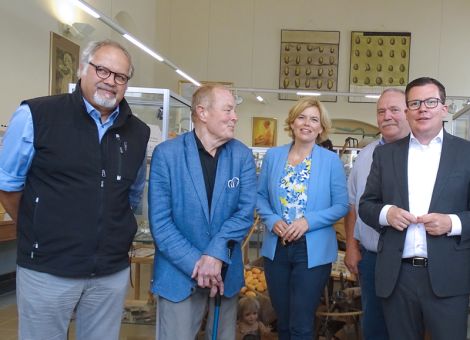Hoher Besuch im Deutschen Kartoffelmuseum